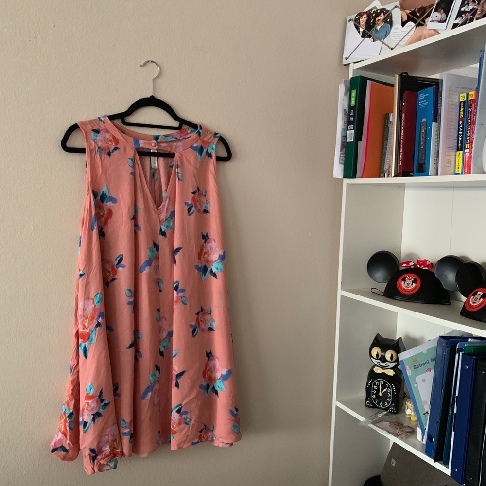ModCloth Floral Tunic Dress